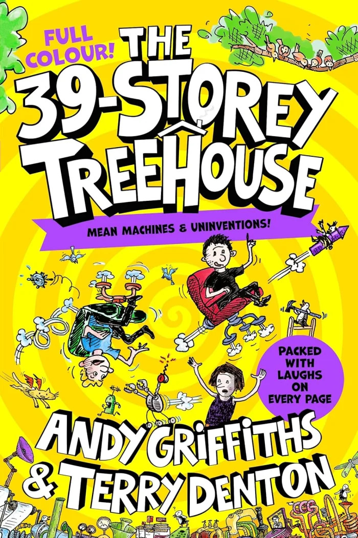 The 39-Storey Treehouse (3) Colour Edition, anglická kniha