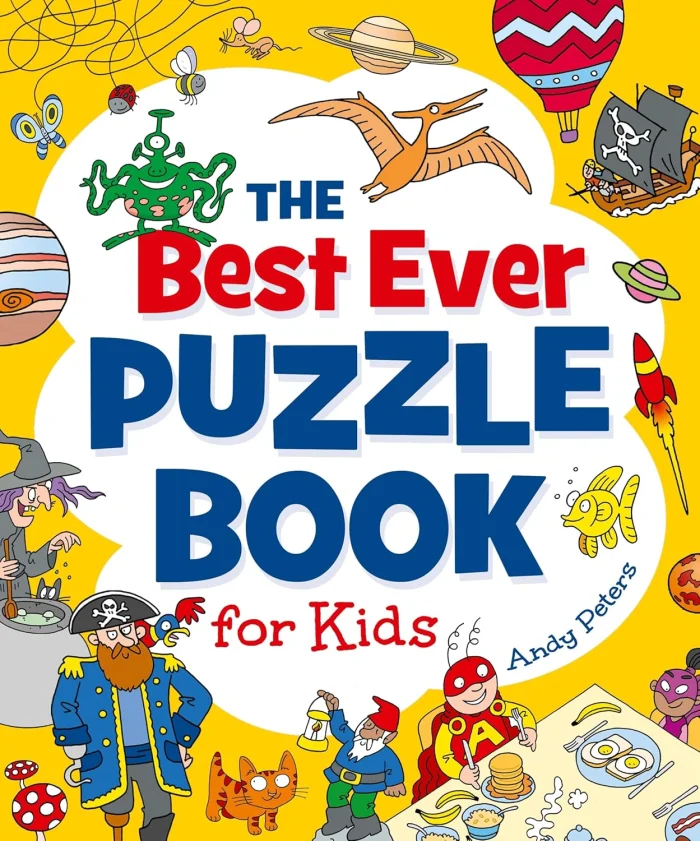 The Best Ever Puzzle Book for Kids, anglická kniha