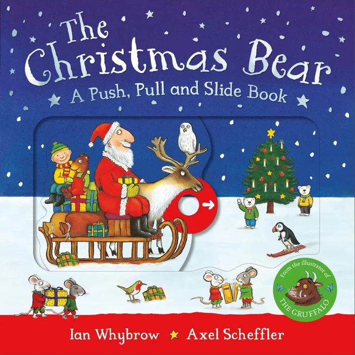 The Christmas Bear, anglická kniha - leporelo