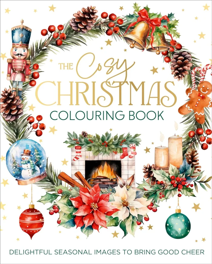 The Cosy Christmas Colouring Book, omaľovánka
