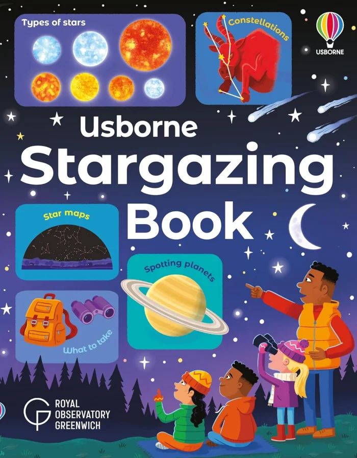 Usborne Stargazing Book, anglická kniha
