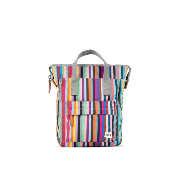 Bantry B Multi Stripe (Recycled Canvas), ruksak S
