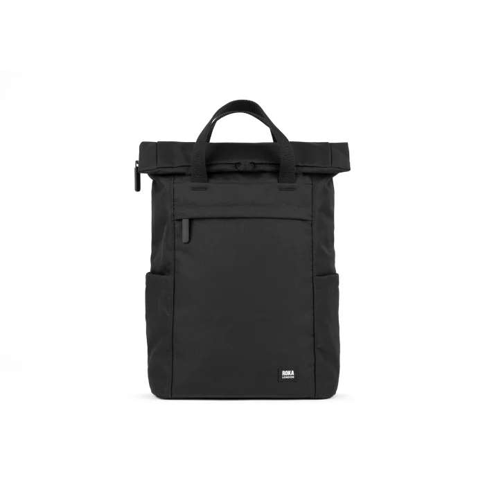 Finchley A All Black (Recycled Canvas), ruksak M