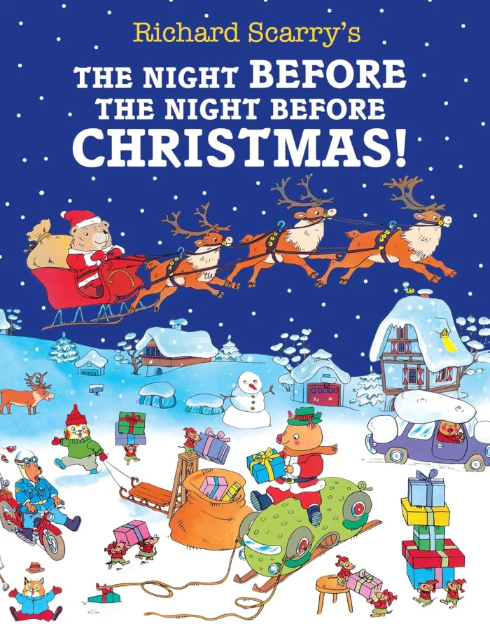 The Night Before The Night Before Christmas, anglická kniha