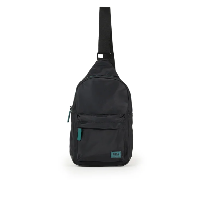 Willesden B Crossbody Black Edition Teal (Recycled Nylon), batoh