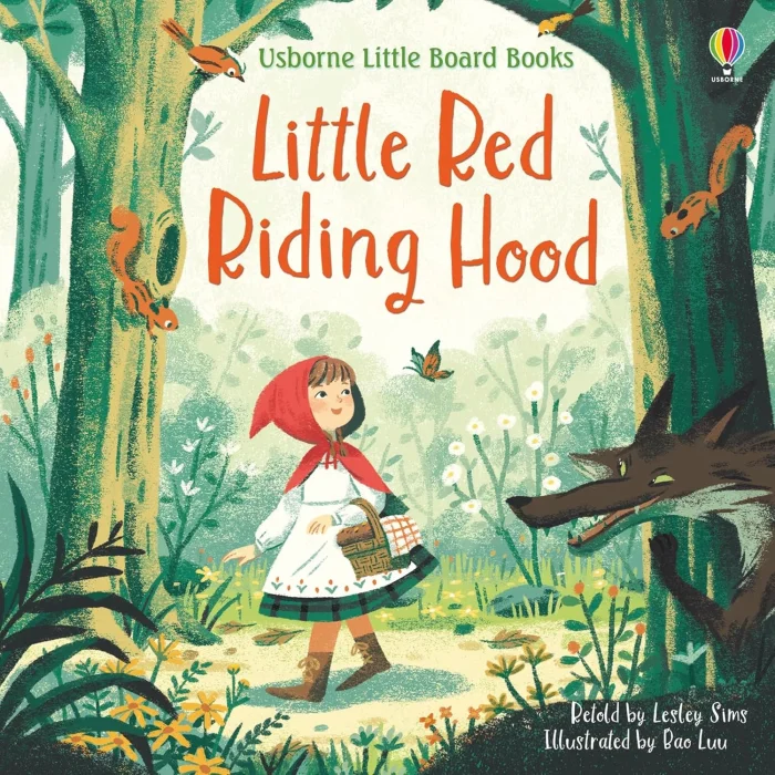 Little Red Riding Hood, anglická kniha - leporelo