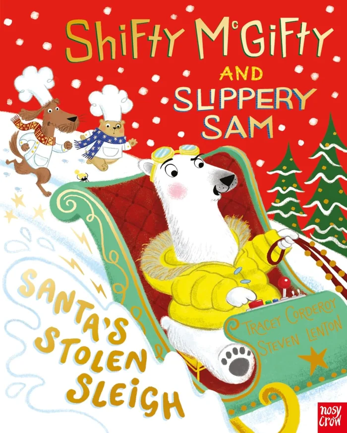 Santa's Stolen Sleigh, anglická kniha