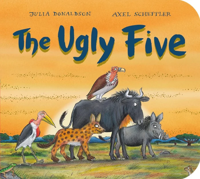 The Ugly Five (Gift Edition), anglická kniha - leporelo