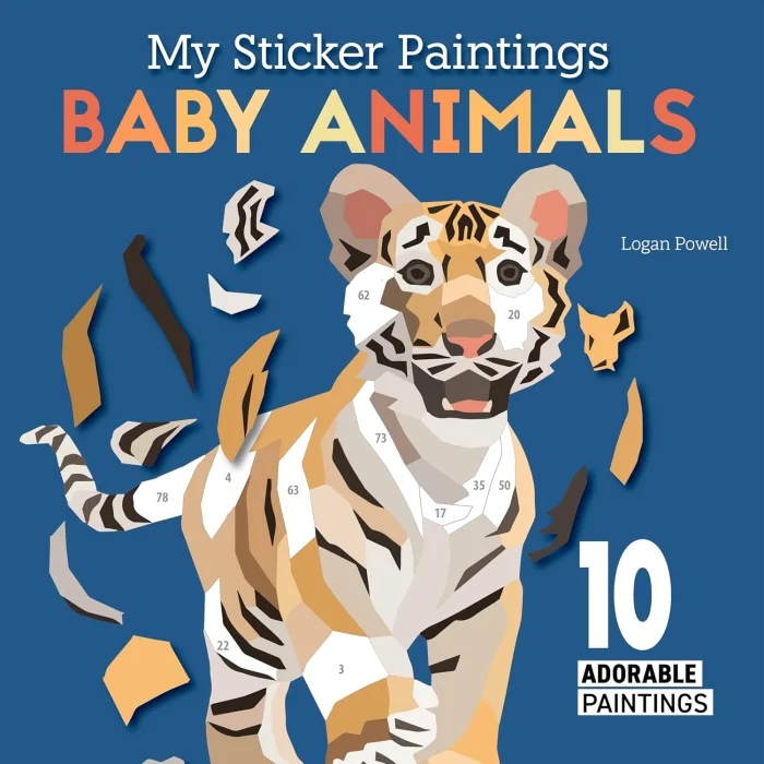 Baby Animals, nálepkový zošit