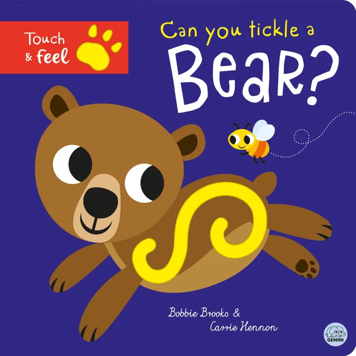 Can you tickle a bear?, anglická kniha - leporelo