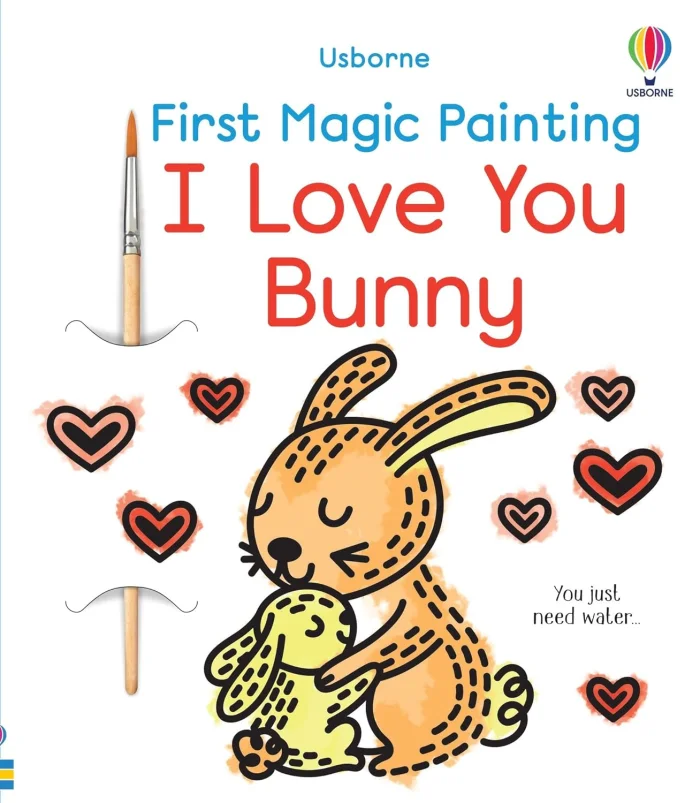 I Love You Bunny, omaľovánka