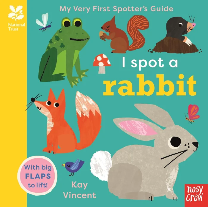 I Spot A Rabbit, anglická kniha - leporelo