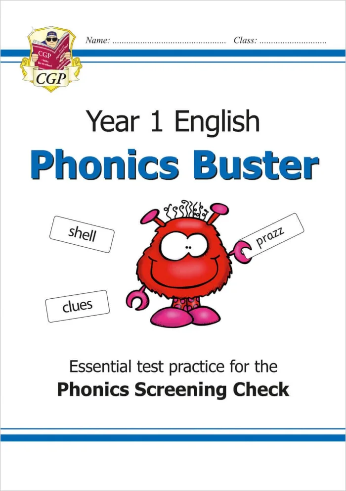 KS1 English Phonics Buster - for the Phonics Screening Check, pracovný zošit