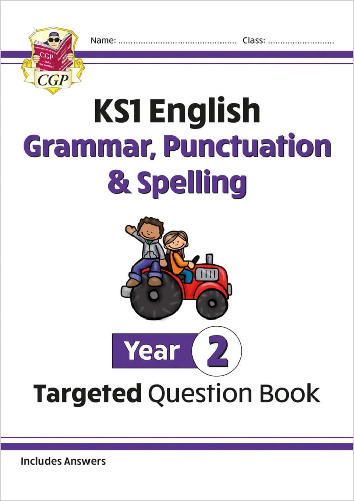 KS1 English Year 2 Grammar, Punctuation & Spelling Targeted Question Book (with Answers), pracovný zošit