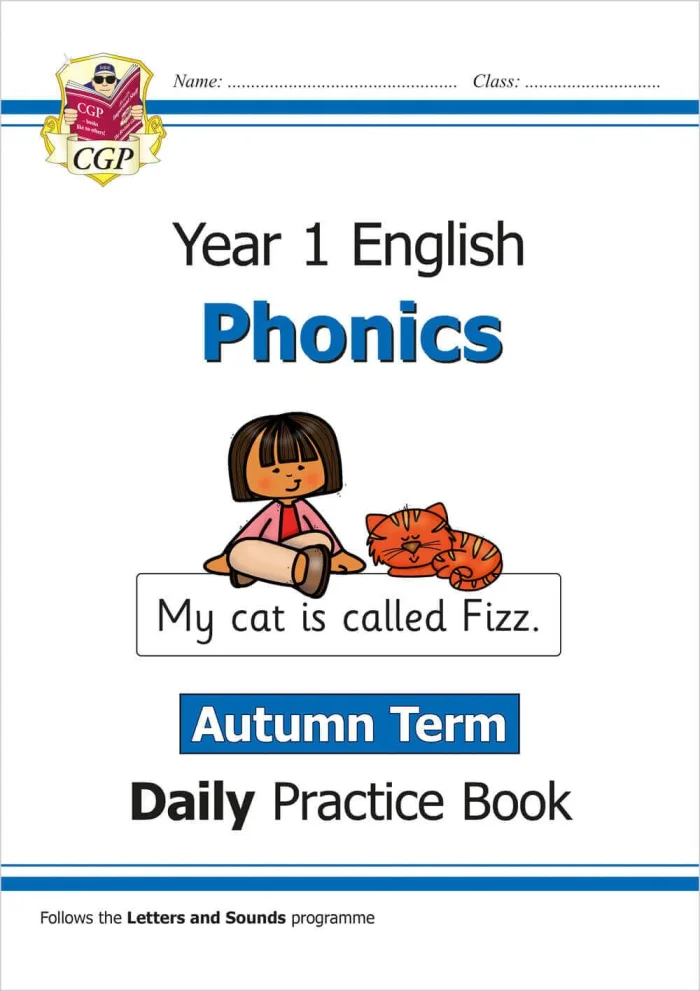 KS1 Phonics Year 1 Daily Practice Book: Autumn Term, pracovný zošit
