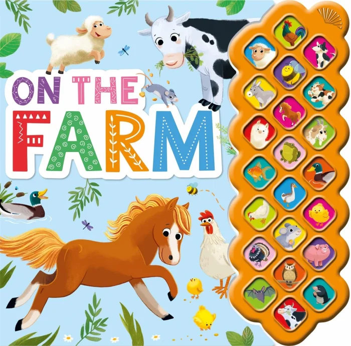 On the Farm (22-button Sound Book), leporelo so zvukmi