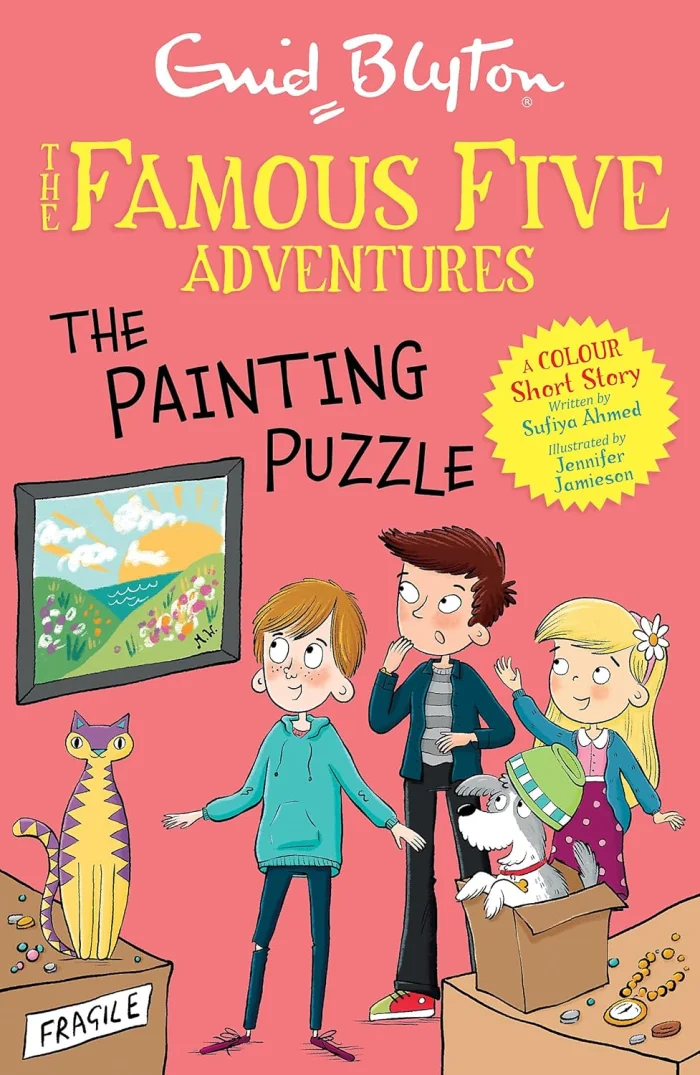 The Painting Puzzle (17), anglická kniha