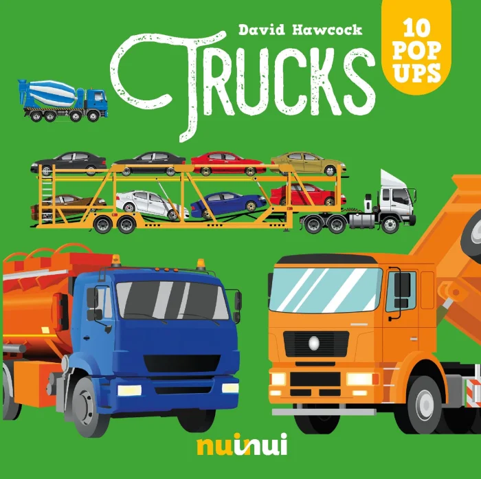 Trucks (Amazing Pop-Up), anglická kniha - leporelo