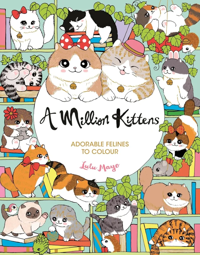 A Million Kittens, omaľovánka