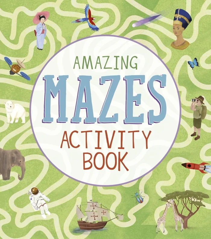 Amazing Mazes Activity Book, anglická kniha