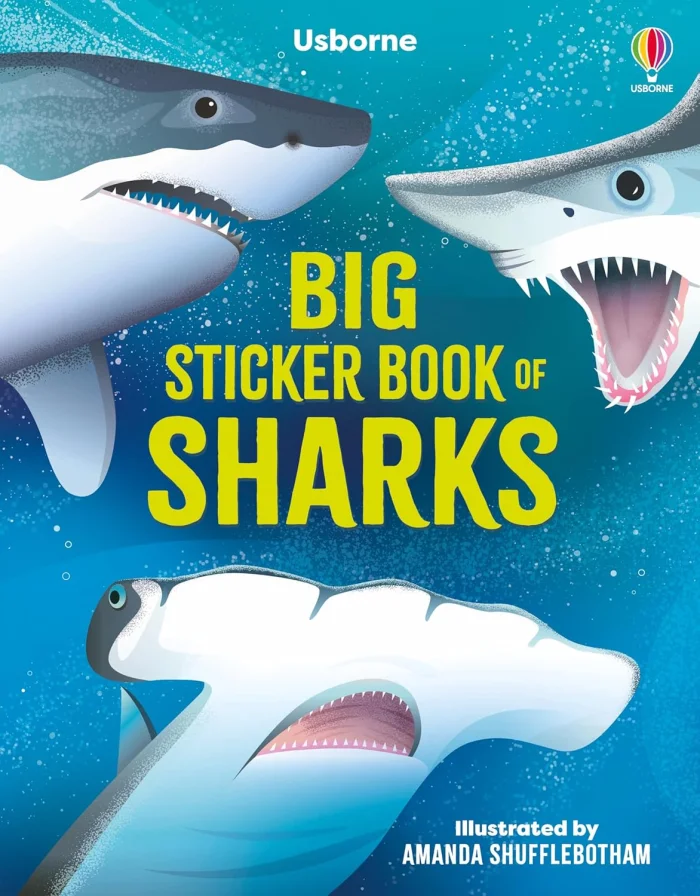 Big Sticker Book of Sharks, nálepkový zošit