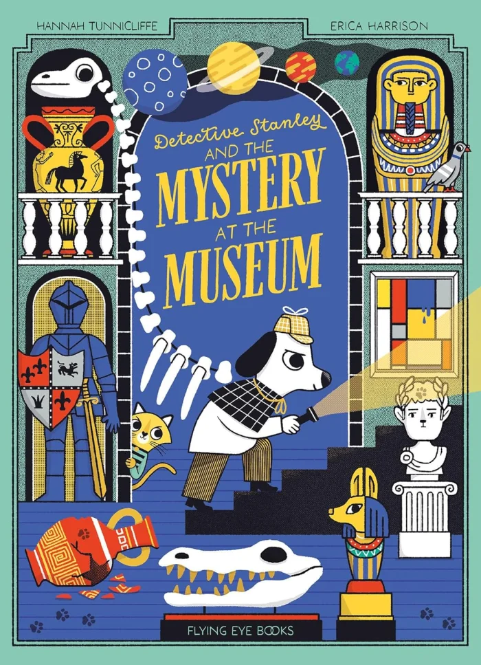 Detective Stanley and the Mystery at the Museum (1), anglická kniha - komiks