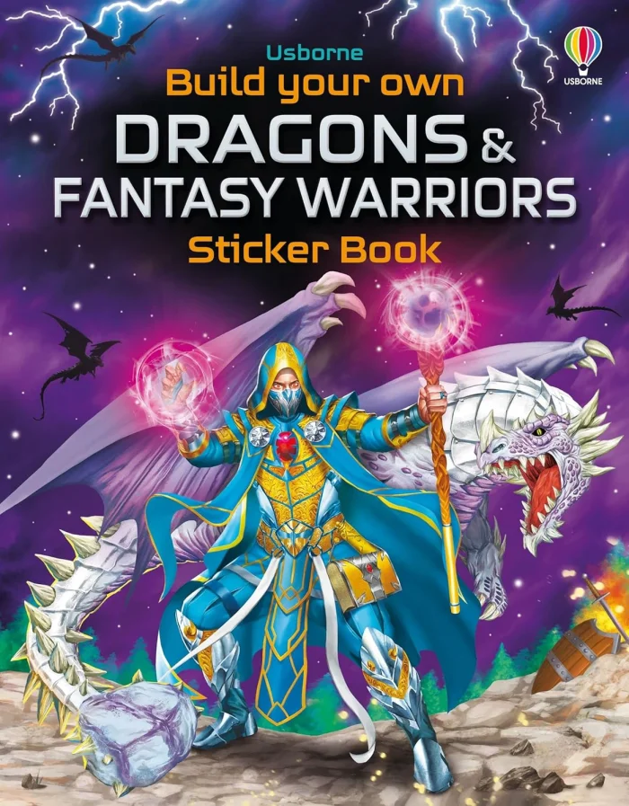 Dragons and Fantasy Warriors, nálepkový zošit