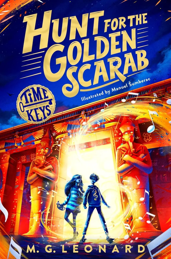 Hunt for the Golden Scarab (1) An epic time travel adventure, anglická kniha