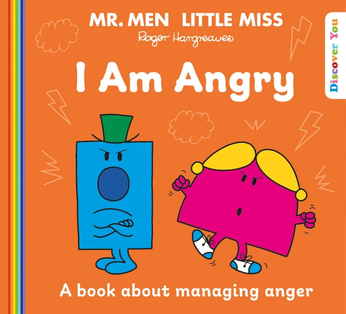 Mr Men Little Miss: I am Angry, anglická kniha