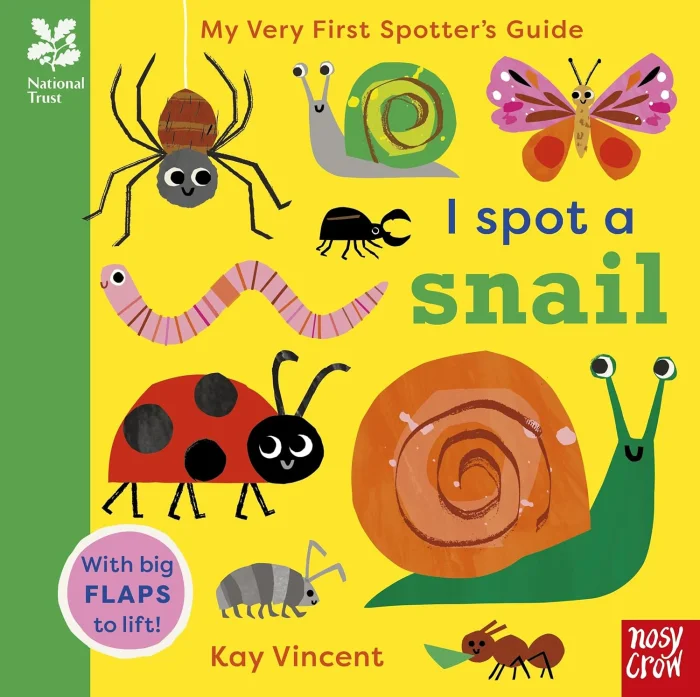 I Spot a Snail, anglická kniha - leporelo