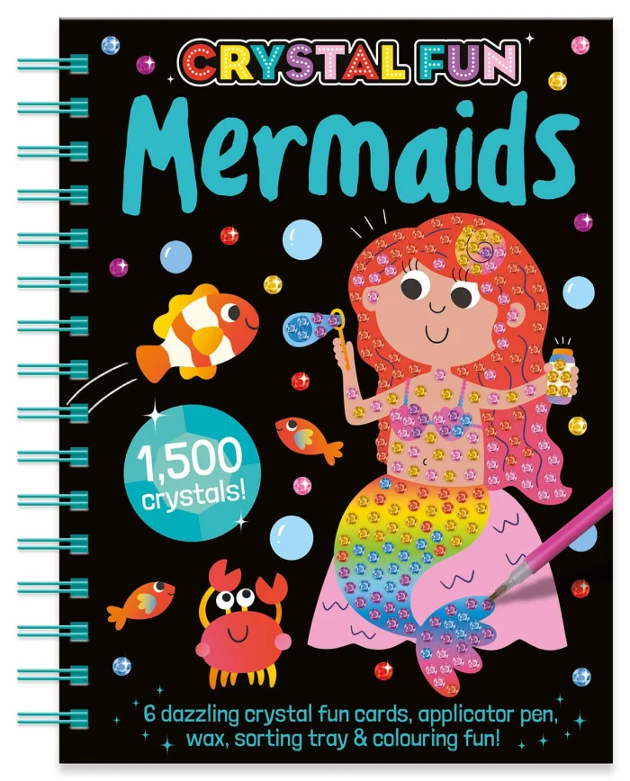 Mermaids, omaľovánka a anglická art kniha