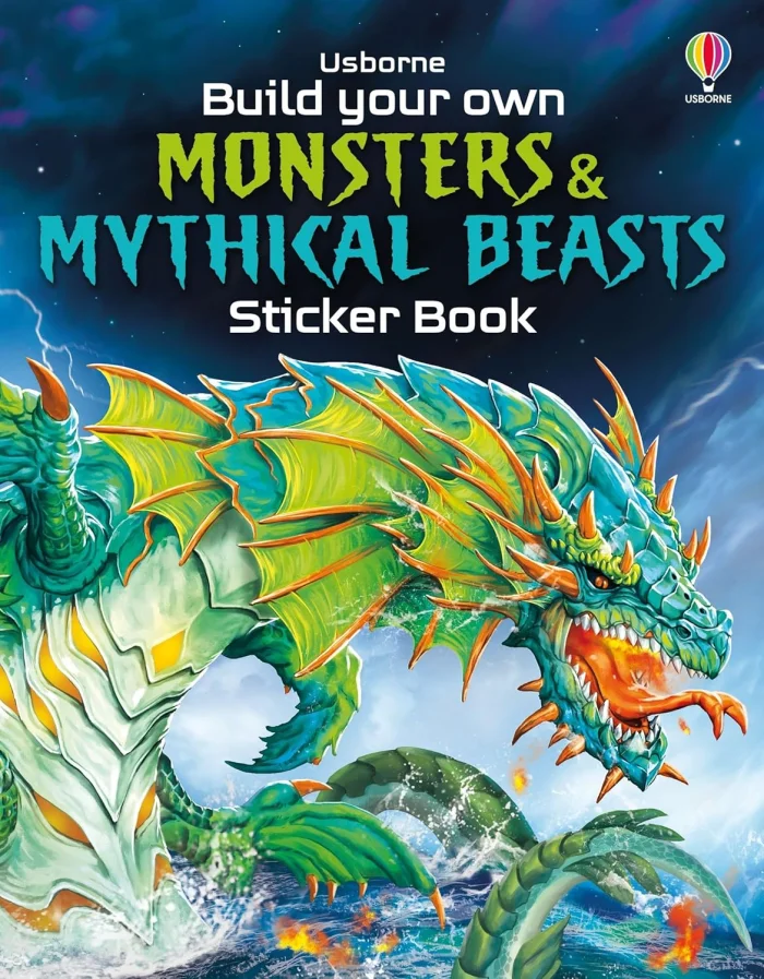 Monsters and Mythical Beasts, nálepkový zošit