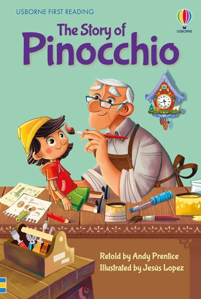 Pinocchio (L8), anglická kniha