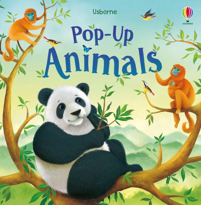Pop-Up Animals, anglická kniha - leporelo