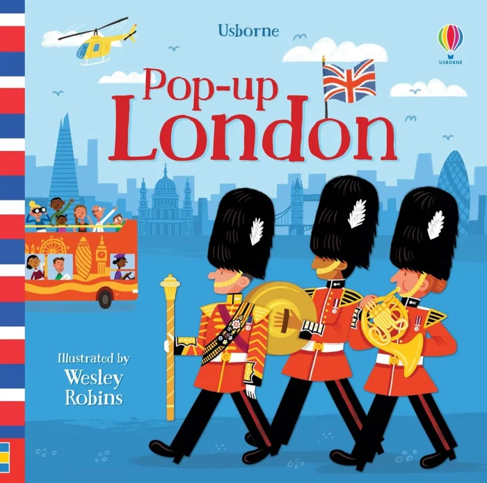 Pop-Up London, anglická kniha - leporelo