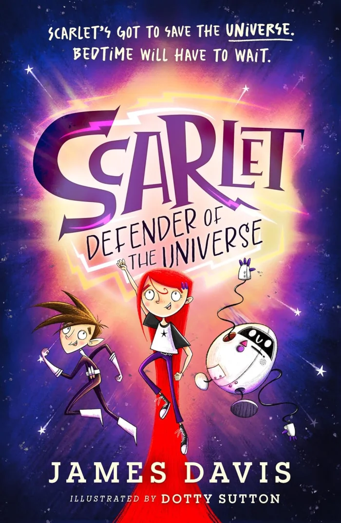 Scarlet: Defender of the Universe, anglická kniha