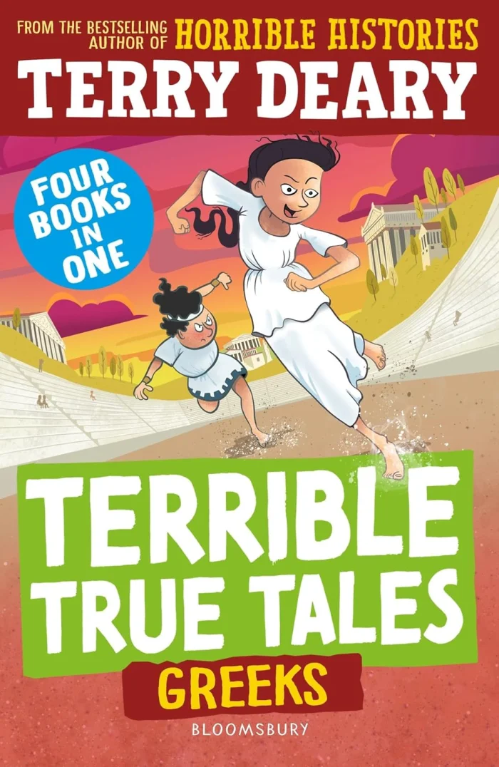 Terrible True Tales: Greeks, anglická kniha