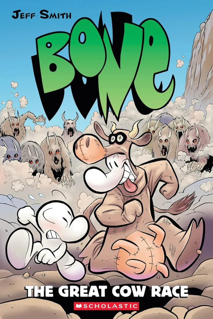 The Great Cow Race (2), anglická kniha - komiks
