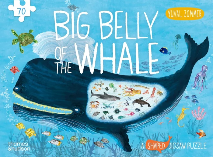 The Big Belly of the Whale : A shaped jigsaw puzzle (70 ks), puzzle