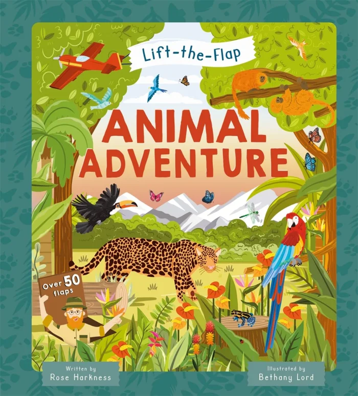 Animal Adventure, anglická kniha - leporelo