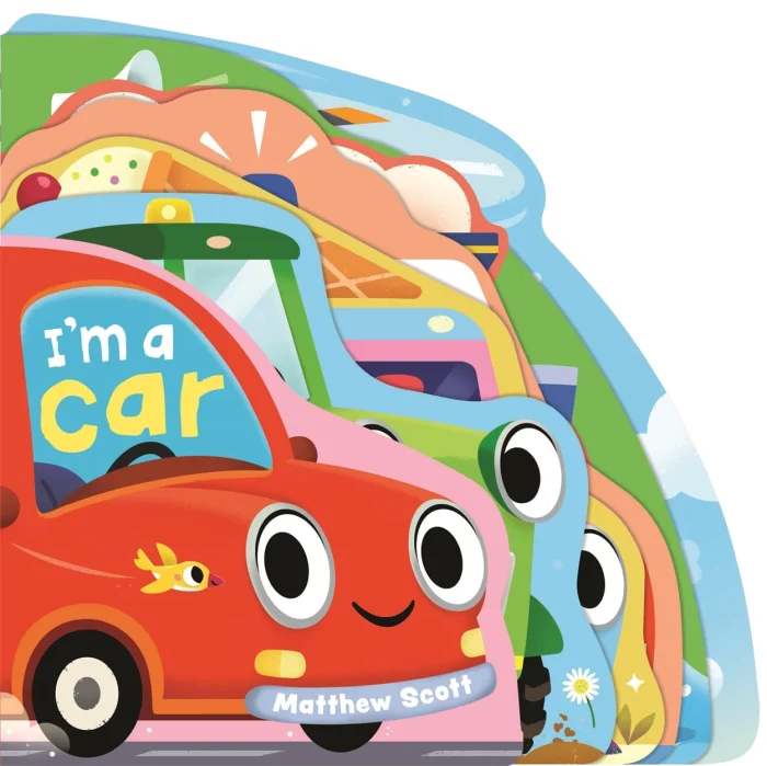 I'm a Car, anglická kniha - leporelo