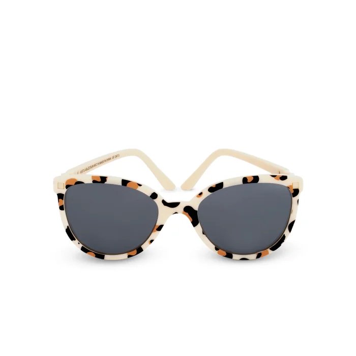KiETLA CraZyg-Zag slnečné okuliare BuZZ Cream Leopard 4-6 rokov