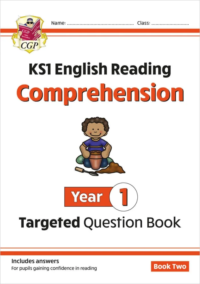 KS1 English Year 1 Reading Comprehension Targeted Question Book - Book 2 (with Answers), pracovný zošit