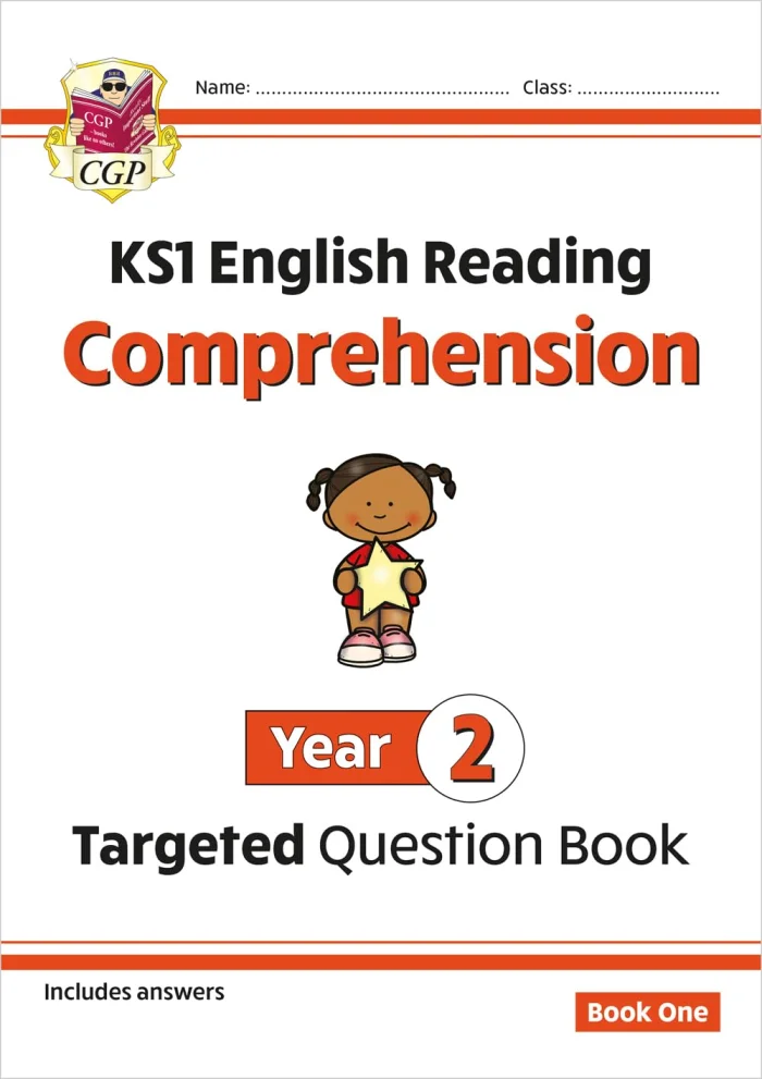 KS1 English Year 2 Reading Comprehension Targeted Question Book - Book 1 (with Answers), pracovný zošit
