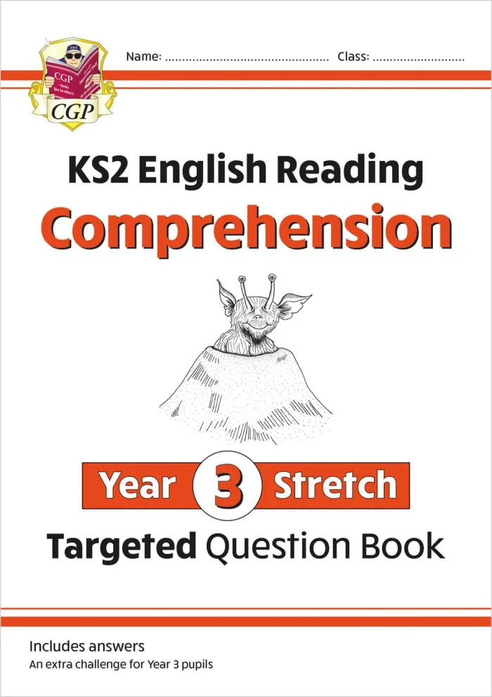 KS2 English Year 3 Stretch Reading Comprehension Targeted Question Book (+ Ans), pracovný zošit