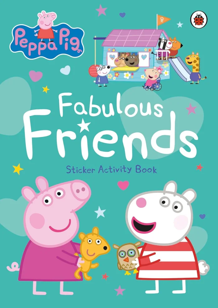 Fabulous Friends: Sticker Activity Book, nálepkový zošit s úlohami