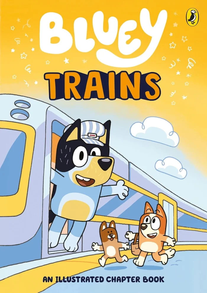 Trains: An Illustrated Chapter Book, anglická kniha