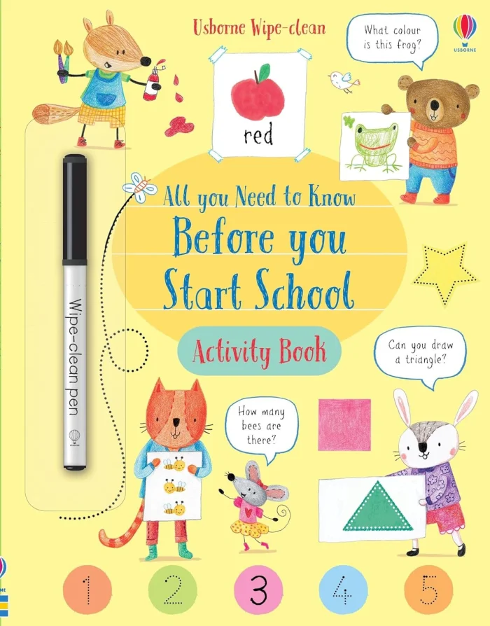 All You Need to Know Before You Start School Activity Book, zošit s úlohami