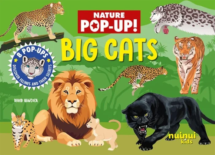 Big Cats (Amazing Pop-Up), anglická kniha - leporelo