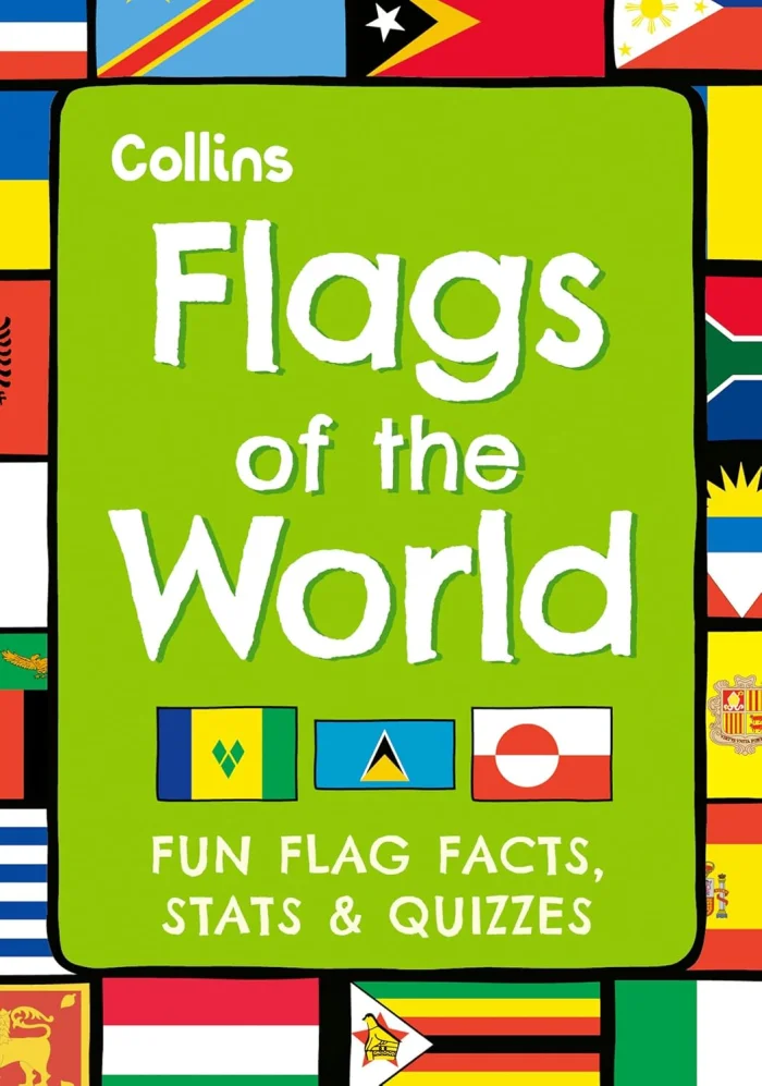 Flags of the World : Fun Flag Facts, Stats & Quizzes, anglická kniha